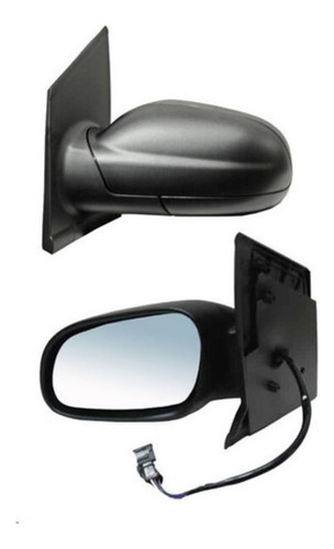 ESPEJO VW LUPO 05-09/CROSSFOX 07-10/SPORT VAN 07-10 ELECTRICO CORRUGADO NEGRO IZQ