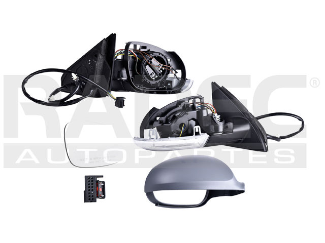 ESPEJO VW PASSAT 06-11 ELECTRICO C/DESEMPANANTE C/DIRECCIONAL V6/T1.8/GLX/GL/GLS DER