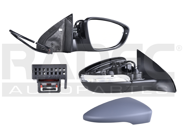 ESPEJO VW PASSAT CC 09-12 ELECTRICO C/DESEMPANANTE C/DIRECCCIONAL P/PINTAR VR6/LUXURY/EXECUTIVE/LUX/SPORTLINE/HIGHLINE/R-LINE/SPORT DER