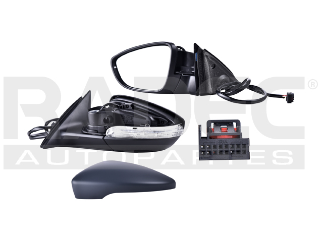 ESPEJO VW PASSAT 12-18 ELECTRICO C/DESENPANANTE C/DIRECCIONAL P/PINTAR SPORTLINE/HIGHLINE/SEL/TDI/SE/S/TRENDLINE/COMFORTLINE/BASE IZQ