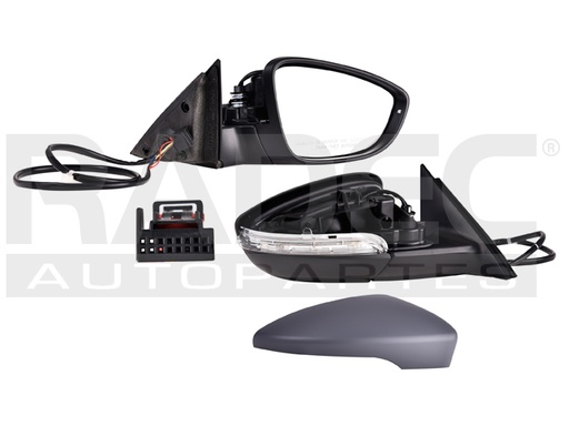 ESPEJO VW PASSAT 12-18 ELECTRICO C/DESEMPANANTE C/DIRECCIONAL C/MEMORIA P/PINTAR DER