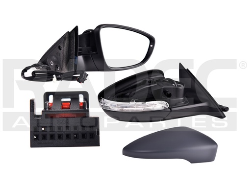 ESPEJO VW PASSAT 12-18 ELECTRICO C/DESENPANANTE C/DIRECCIONAL C/MEMORIA E/ABATIBLE P/PINTAR COMFORLINE/HIGHLINE/SPORTLINE/SPORT/SE/S DER