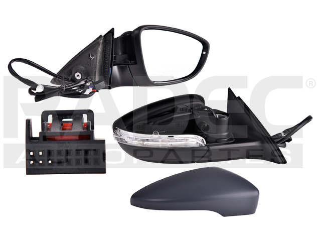 ESPEJO VW PASSAT 12-18 ELECTRICO E/ABATIBLE C/DESEMPANANTE C/DIRECCIONAL P/PINTAR COMFORTLINE/GT/HIGHLINE/R-LINE/SEL/SE/S/SPORTLINE/TRENDLINE/EXCECLINE DER