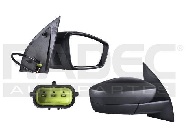 ESPEJO VW SAVEIRO 13-16 ELECTRICO CORRUGADO DER