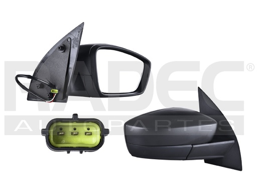 ESPEJO VW SAVEIRO 13-16 ELECTRICO CORRUGADO DER