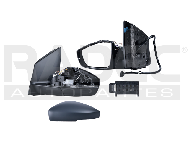 ESPEJO VW VENTO 16-22 ELECTRICO C/DESEMPANANTE C/DIRECCIONAL P/PINTAR LINEA NUEVA/LINEA ANTERIOR COMFORTLINE/TDI/HIGHLINE/STARLINE/DESIGNSOUND/ALL STAR/EDICION ESPECIAL IZQ