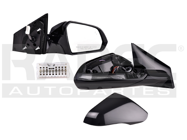 ESPEJO HY SONATA 18-19 ELECTRICO C/DESEMPANANTE C/DIRECCIONAL C/MEMORIA P/PINTAR SPORT L4 4 CILINDROS 2.0L 4 PUERTAS DER
