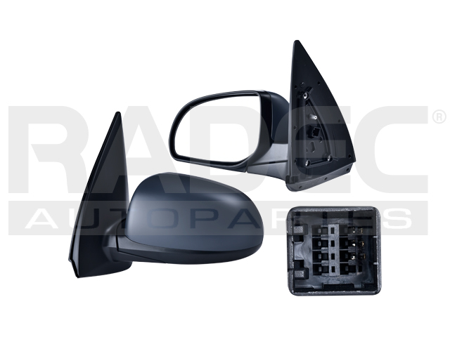 ESPEJO HY I10 12-14 ELECTRICO P/PINTAR GL/GLS/MT/PLUS L4 4CILINDROS 1.1/1.2L 5 PUERTAS IZQ