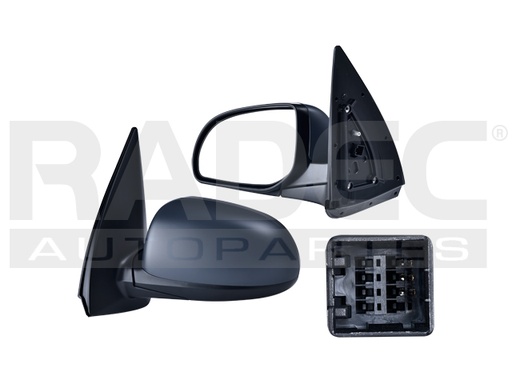 ESPEJO HY I10 12-14 ELECTRICO P/PINTAR GL/GLS/MT/PLUS L4 4CILINDROS 1.1/1.2L 5 PUERTAS IZQ