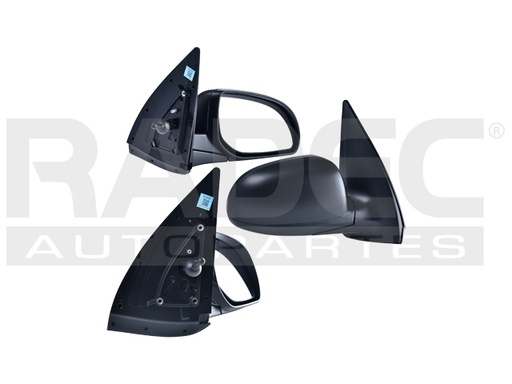 ESPEJO HY I10 12-14 C/CONTROL CORRUGADO GL/GLS/MT/PLUS L4 4CILINDROS 1.1/1.2L 5 PUERTAS DER