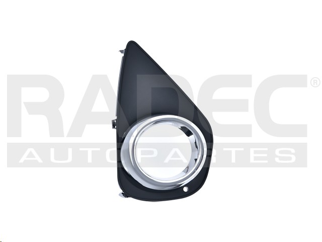 REJILLA FASCIA DELANTERA TY YARIS 15-16 C/HOYO P/FARO F/CROMADO PREMIUM L4 4 CILINDROS 1.5L 5 PUERTAS DER
