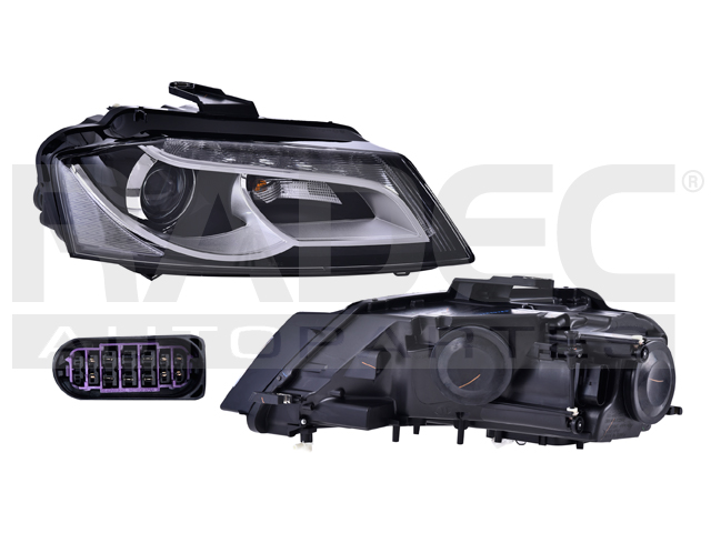 FARO AD A3 09-12 4 Y 5 PUERTAS ELECTRICO C/MOTOR C/LEDS P/FOCO XENON S/FOCO DEPO DER