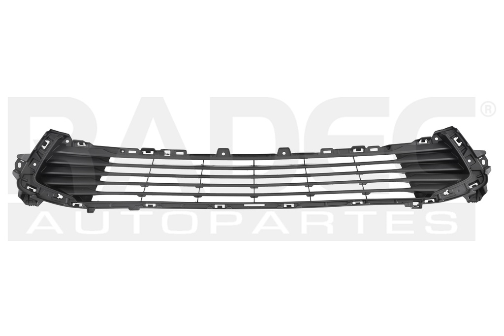 REJILLA FASCIA DELANTERA TY YARIS R 16-19 INFERIOR LE/XLE L4 4 CILINDROS 1.5L 4 PUERTAS