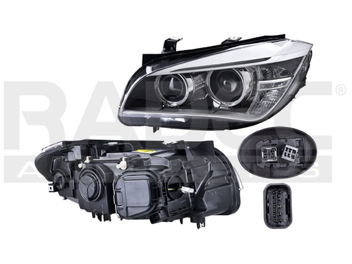 FARO BW X1 13-15 ELECTRICO C/MOTOR C/LEDS P/FOCO XENON S/FOCO DEPO IZQ