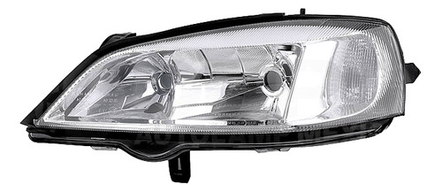 FARO CV ASTRA 00-03 ELECTRICO S/MOTOR C/BASE P/FOCO HALOGENO S/FOCO DEPO IZQ