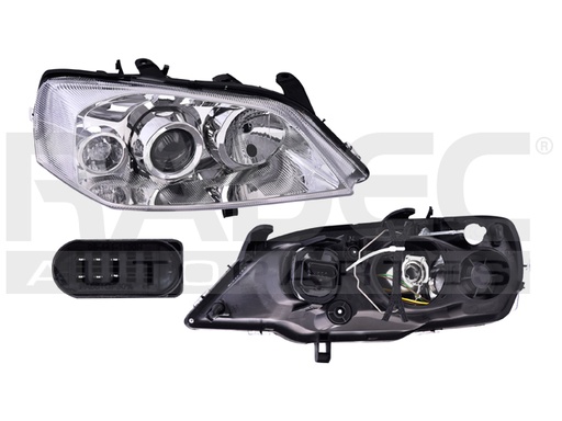 FARO CV ASTRA 04-06 MANUAL 4 PUERTAS FONDO CROMADO P/FOCO HALOGENO S/FOCO DEPO DER