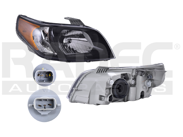 FARO CV AVEO 12-18 4 PUERTAS FONDO NEGRO S/FOCO DEPO DER