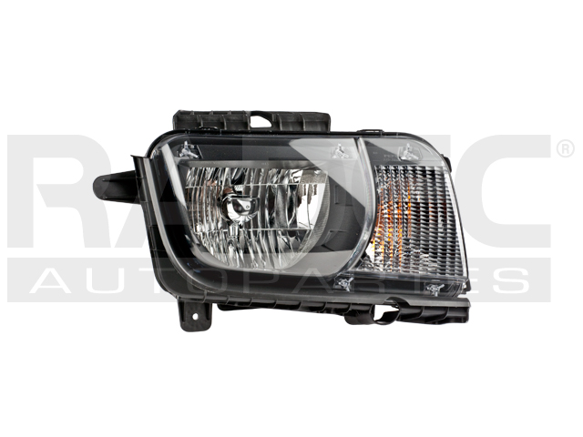 FARO CV CAMARO 10-13 FONDO NEGRO C/FOCO HALOGENO DEPO DER