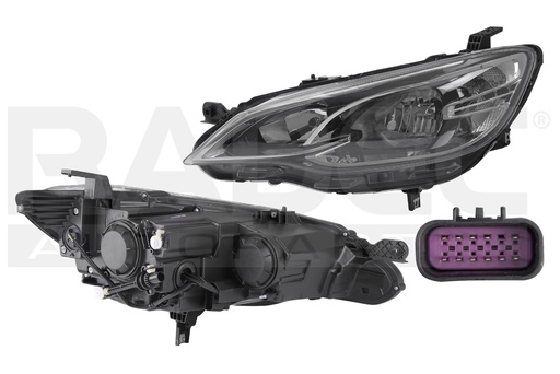 FARO CV CAVALIER LS 18-21 S/LUPA S/FOCO DEPO IZQ