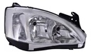 FARO CV CORSA 03-07 LINEA ANTERIOR 5 PUERTAS FONDO CROMADO P/FOCO H7 5 PINES S/FOCO DEPO DER