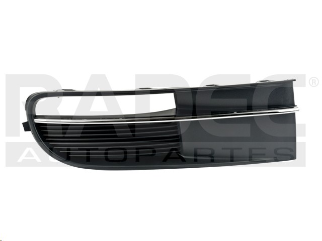 REJILLA FASCIA DELANTERA VW BEETLE 13-15 S/HOYO P/FARO C/MOLDURA CROMADA DER
