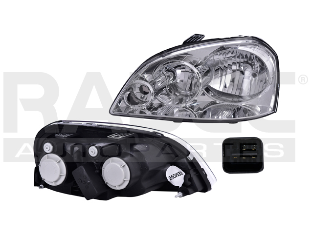 FARO CV OPTRA 06-10 EUROPEO MANUAL P/FOCO HALOGENO S/FOCO 5 PINES DEPO IZQ
