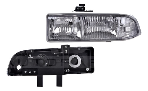 FARO CV S-10 98-04 S/FOCO DEPO IZQ