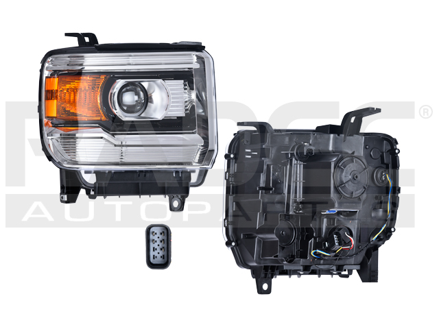 FARO CV SIERRA 14-15 C/FOCO HALOGENO S/LEDS DEPO DER