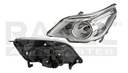 FARO CV TORNADO 11-21 FONDO CROMADO P/FOCO HALOGENO S/FOCO DEPO IZQ