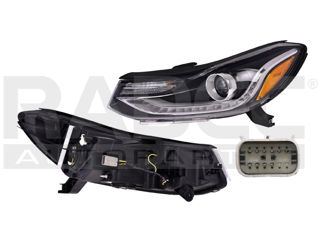 FARO CV TRAX 17-20 C/LEDS TYC IZQ