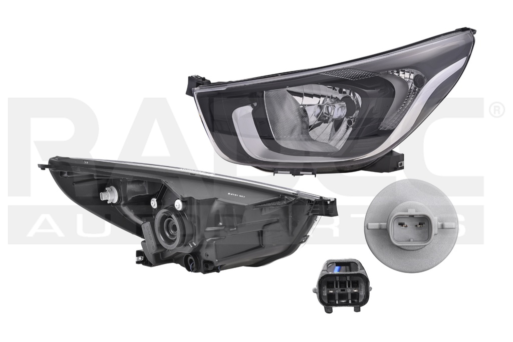 FARO CV BEAT 18-21 4 Y 5 PUERTAS MANUAL S/FOCO HALOGENO DEPO IZQ