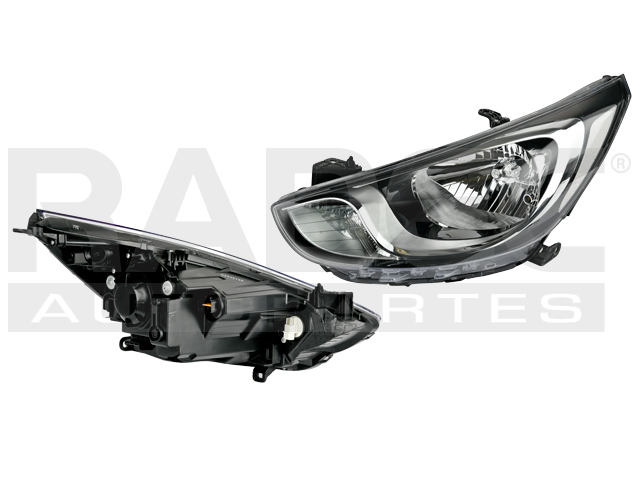 FARO DG ATTITUDE 12-14 ELECTRICO C/MOTOR P/FOCO HALOGENO S/FOCO 8 PINES DEPO IZQ