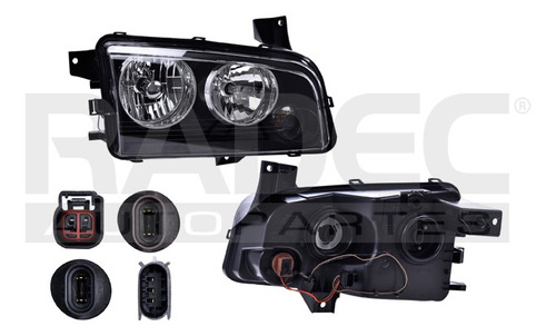 FARO DG CHARGER 06-08 C/FOCO DEPO DER