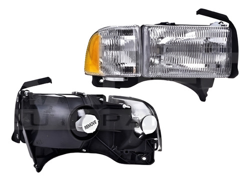 FARO DG RAM PU 94-01 C/BASE C/CUARTO S/FOCO DEPO DER