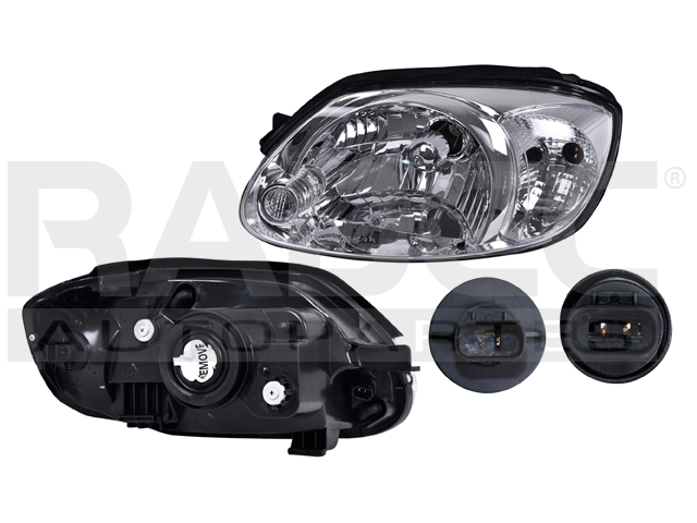 FARO DG VERNA 04-06 C/CUARTO BLANCO P/FOCO HALOGENO S/FOCO DEPO IZQ