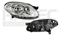 FARO FIAT PALIO 13-18 PARA FOCO HALOGENO