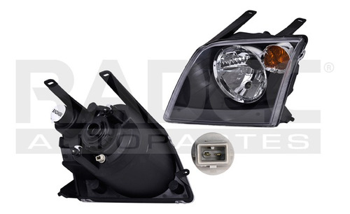 FARO FD ECOSPORT 04-07 MANUAL P/FOCO HALOGENO C/CUARTO AMBAR S/FOCO DEPO IZQ