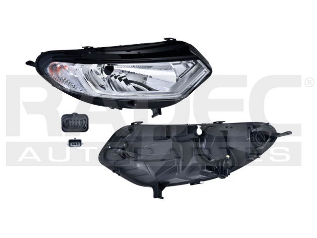 FARO FD ECOSPORT 13-17 ELECTRICO C/LEDS S/FOCO DEPO DER