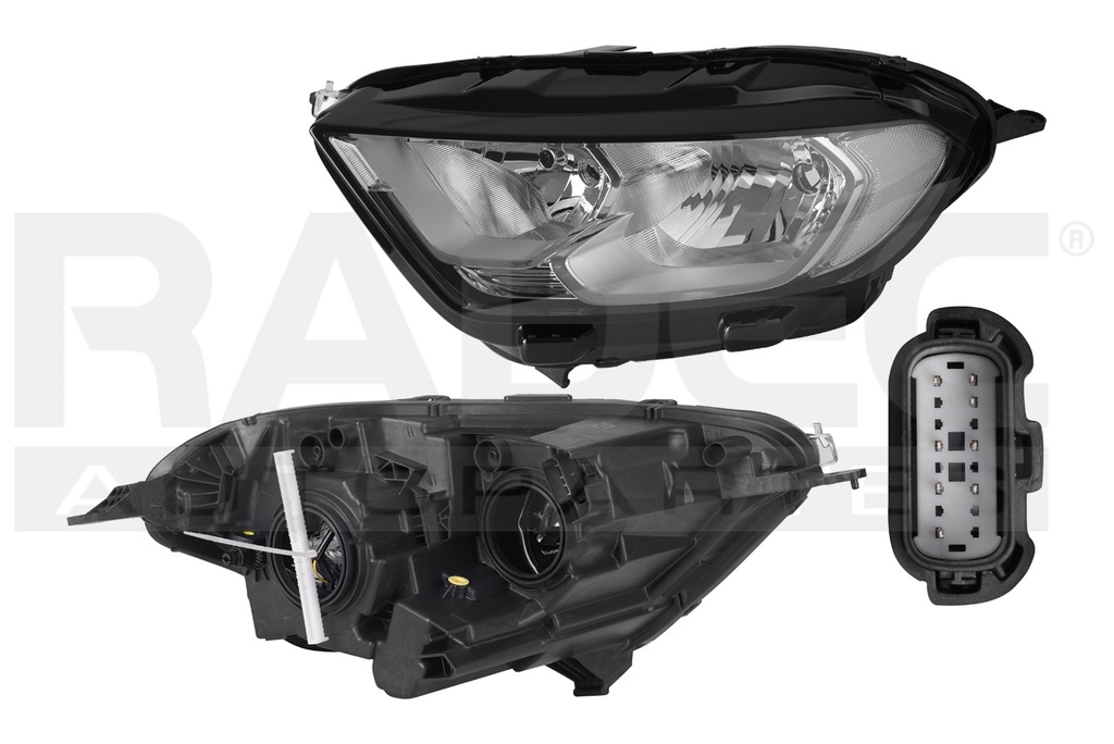 FARO FD ECOSPORT 18-21 ELECTRICO C/MOTOR TYC IZQ