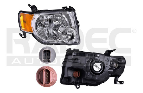 FARO FD ESCAPE 08-12 FONDO CROMADO S/FOCO DEPO DER