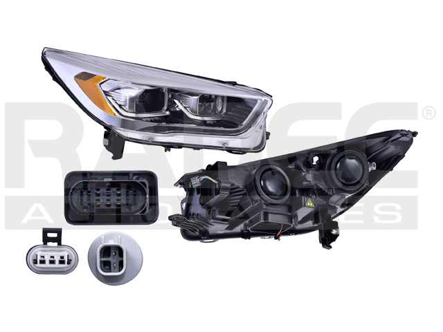 FARO FD ESCAPE 17-19 P/FOCO XENON TYC DER