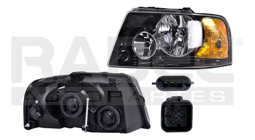 FARO FD EXPEDITION 03-06 FONDO NEGRO S/FOCO DEPO IZQ