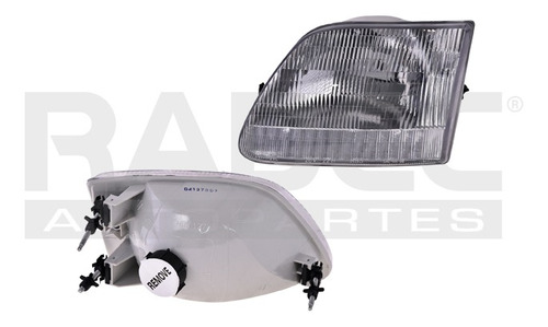 FARO FD F-150 97-04 C/AJUSTE S/FOCO DEPO IZQ