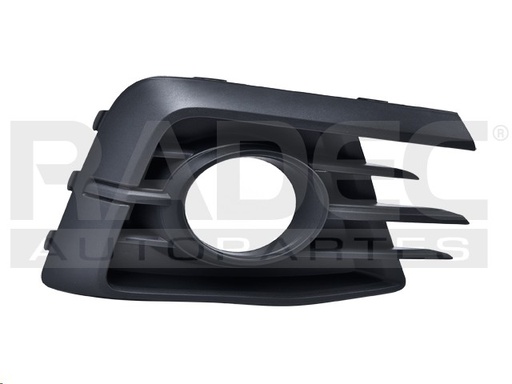 REJILLA FASCIA DELANTERA VW GOL 17-18 C/HOYO P/FARO ARGENTINA DER