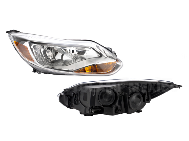 FARO FD FOCUS 12-14 4 Y 5 PUERTAS FONDO CROMADO S/FOCO DEPO DER