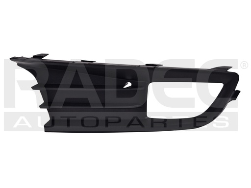 REJILLA FASCIA DELANTERA VW GOL 13-16 C/HOYO P/FARO ARGENTINA IZQ