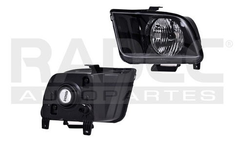 FARO FD MUSTANG 05-06 P/FOCO HALOGENO S/FOCO DEPO IZQ
