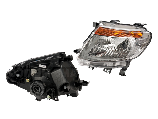 FARO FD RANGER 13-16 MANUAL/ELECTRICO FONDO CROMADO S/FOCO DEPO IZQ