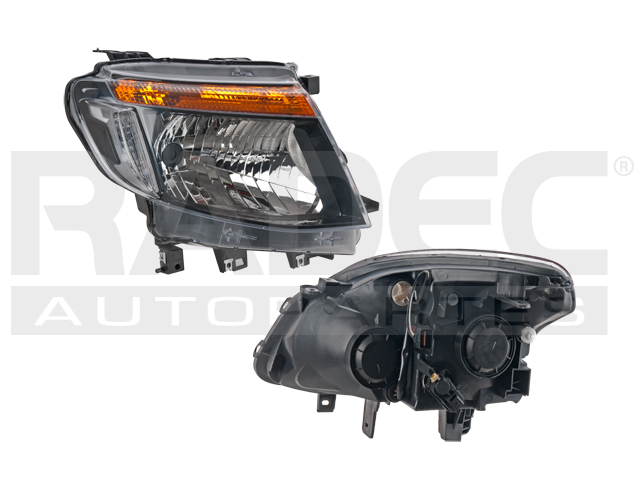 FARO FD RANGER 13-16 MANUAL/ELECTRICO FONDO NEGRO S/FOCO DEPO DER