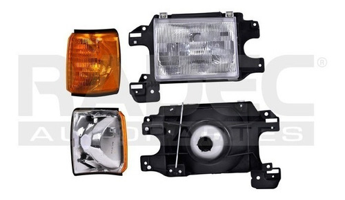 FARO FD F-150 87-91 FILO NEGRO C/CUARTO S/FOCO DEPO IZQ